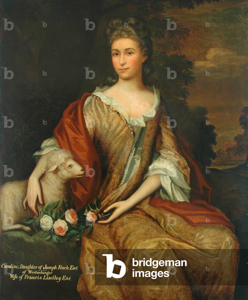 Mrs Lindley, née Caroline Finch (oil on canvas)