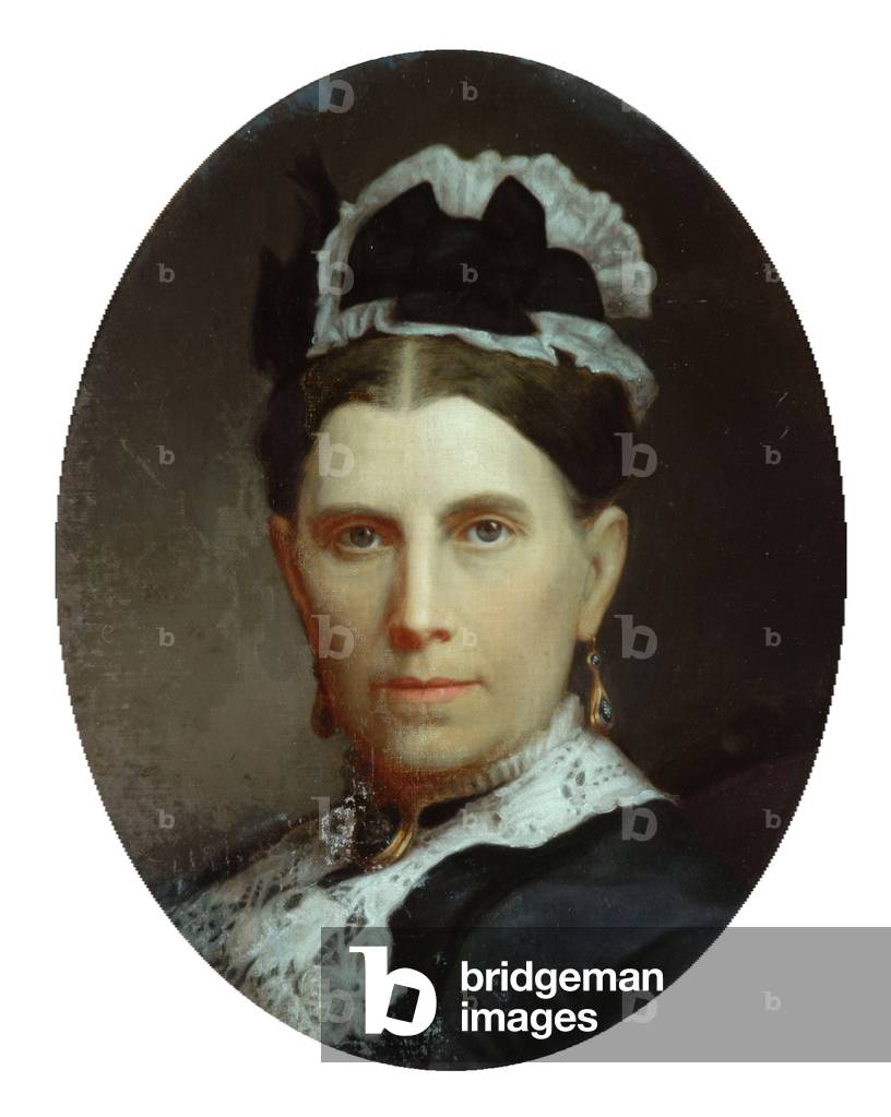 Ann Raistrick, wife of Amos Raistrick (oil on canvas)