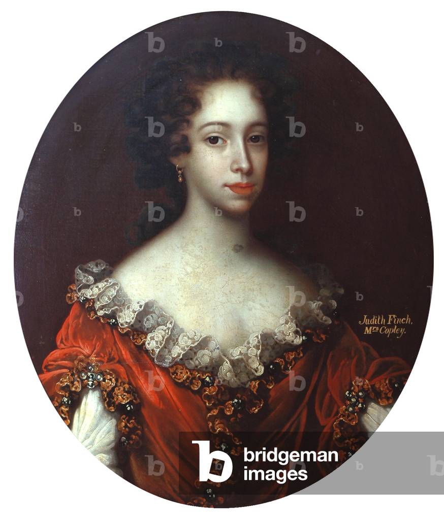 Judith Finch, Mrs Copley (oil on canvas)
