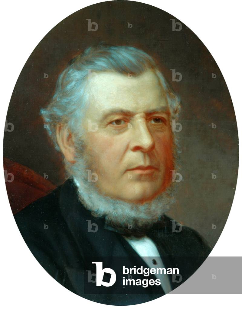 Mr Raistrick (oil on canvas)