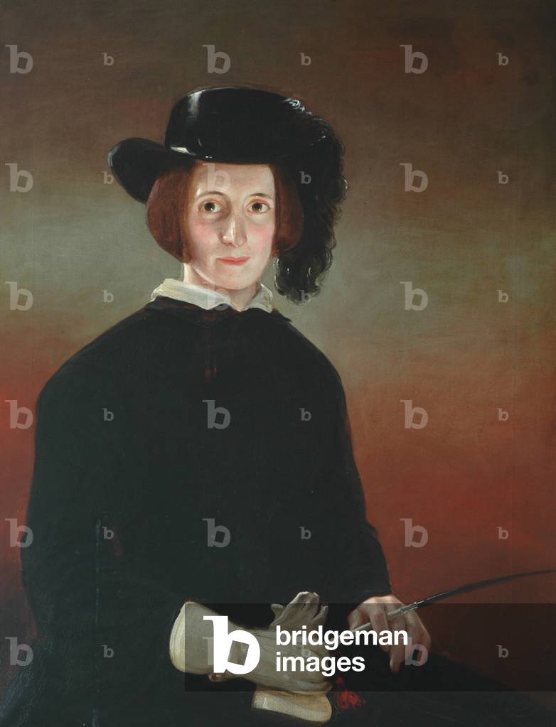 Woman in Riding Habit (oil on canvas)