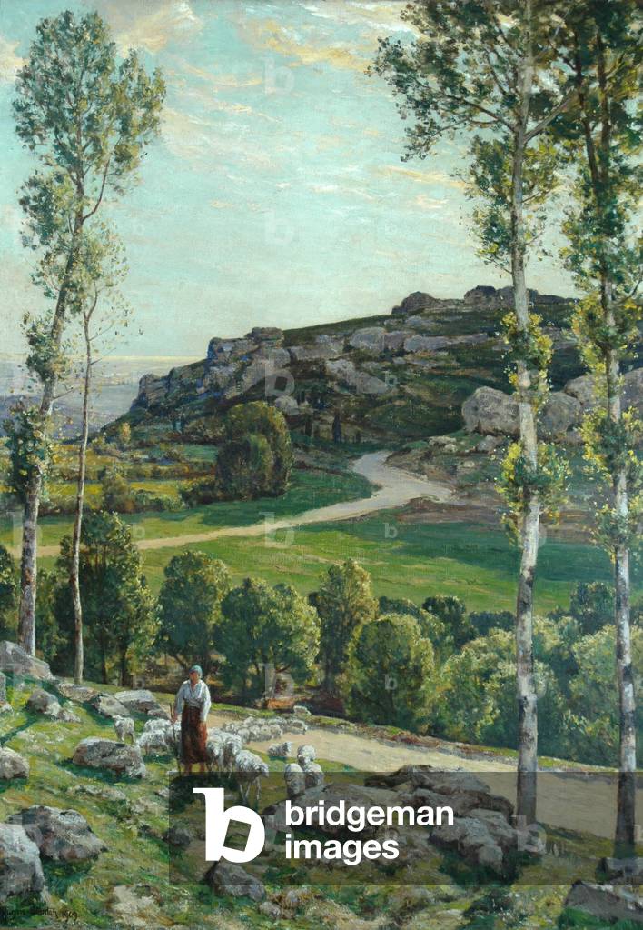 A Road in Provence, 1904 (oil on canvas)
