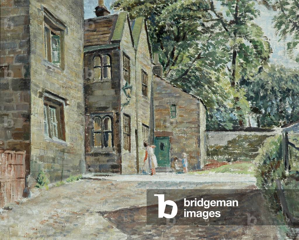 Manor House, Ilkley, 1981 (oil on canvas)