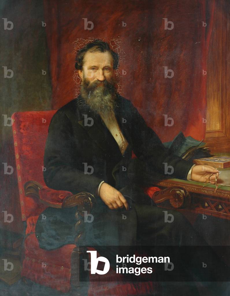 Sir Isaac Holden, 1868 (oil on canvas)