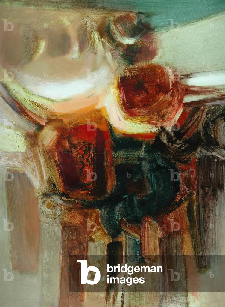 Abstract (oil on canvas)