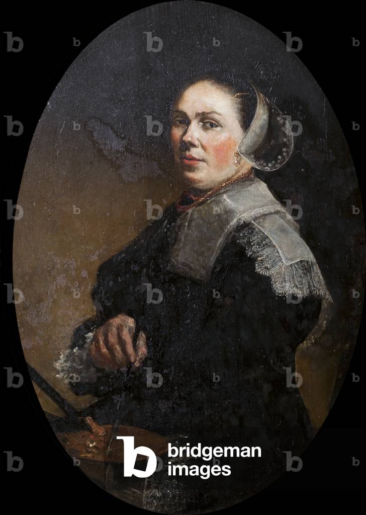 Self Portrait (oil on panel)