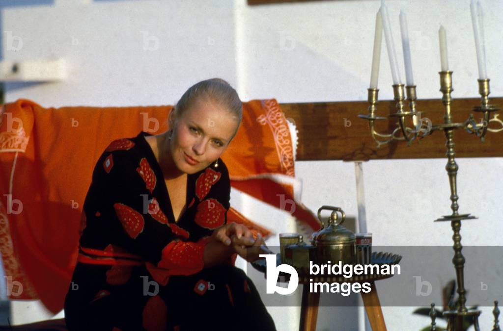 Jean Seberg in Morocco in 1969 actress Jean Seberg in Morocco 1969