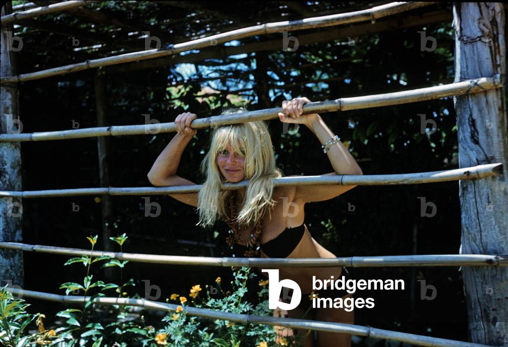 Brigitte Bardot in bikini, in Buzios, 1964 (photo)