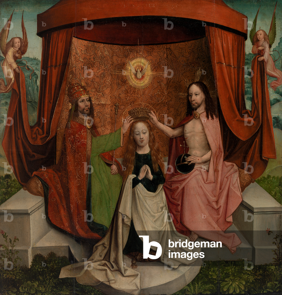 Coronation of the Virgin (oil on panel)