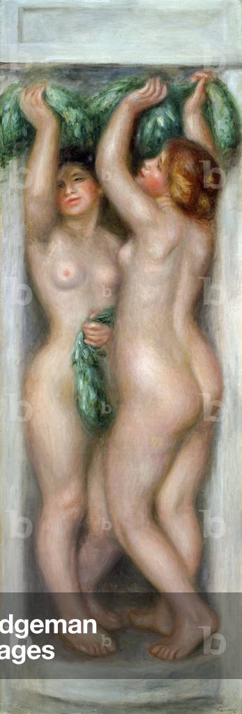 Caryatids, c.1910 (oil on panel)