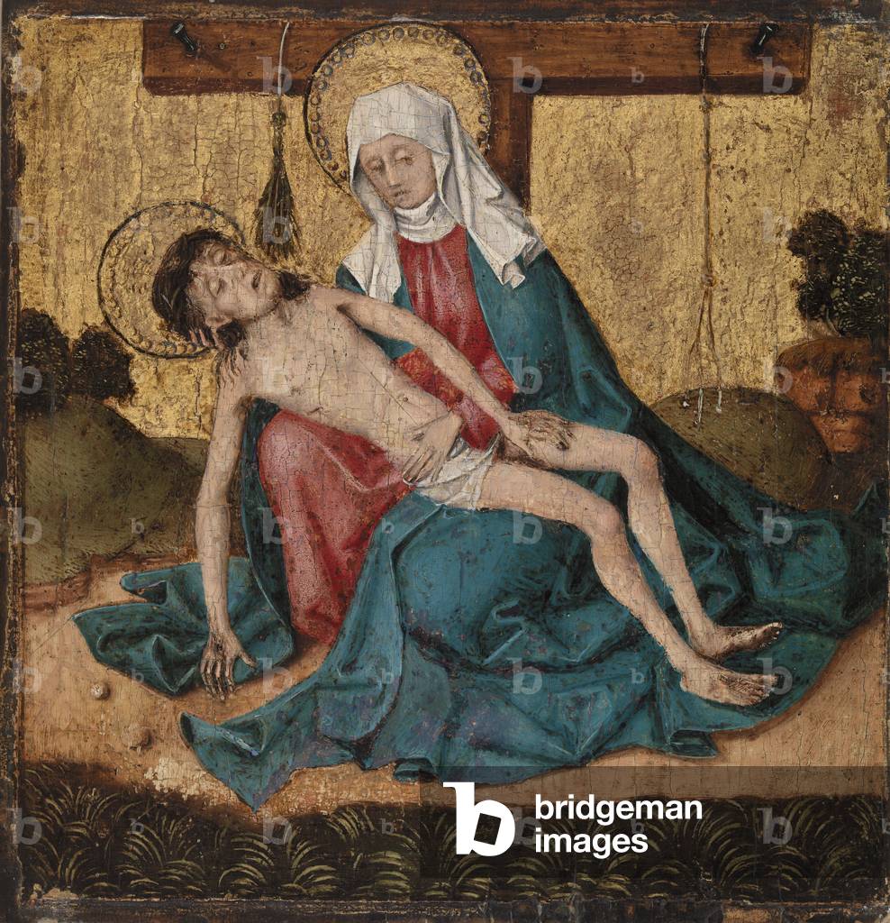 Pieta (tempera and gold leaf on panel)