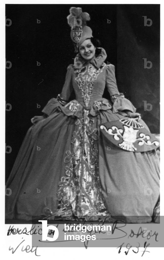 BOKOR in 1937 in signed photograph in R Strauss's ARABELLA