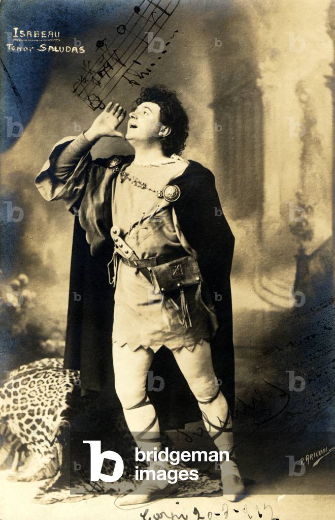 Antonio Saludas in title role in Mascagni's opera 'Isabeau'