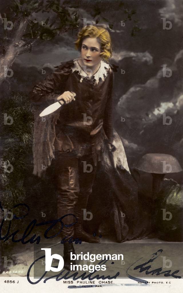 Peter Pan by JM Barrie with Pauline Chase in lead role, preparing to fight to Pirates