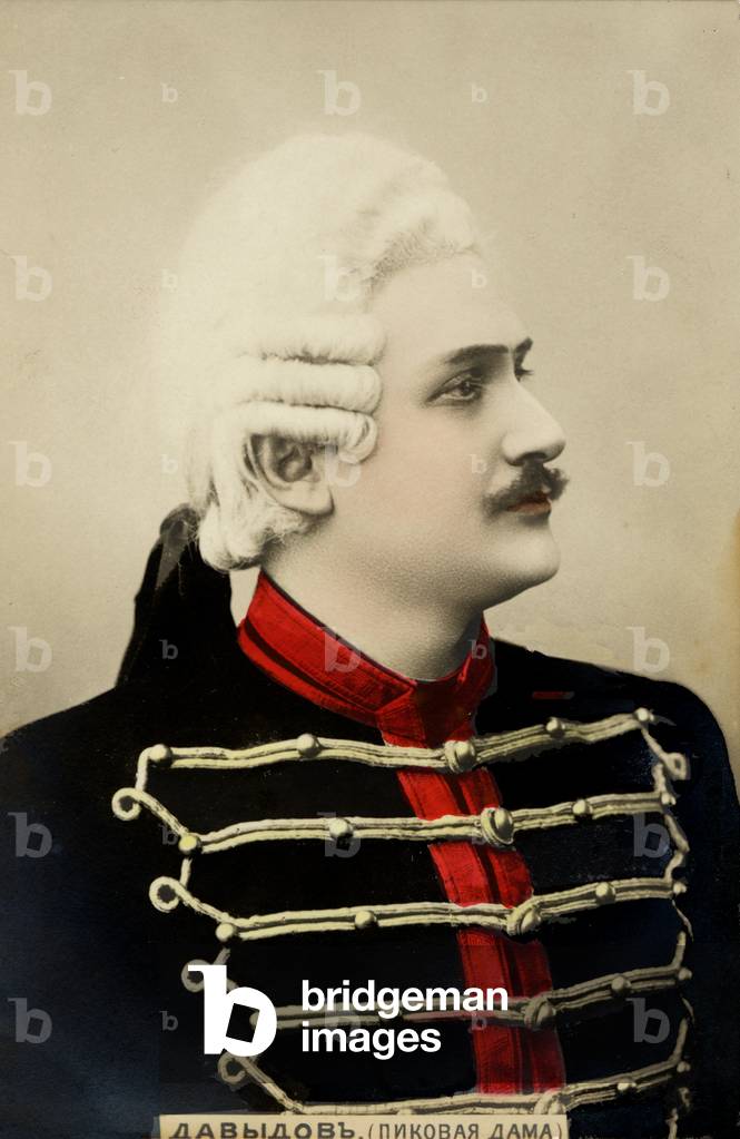 Tchaikovsky's opera 'The Queen of Spades' with Davidov as Hermann