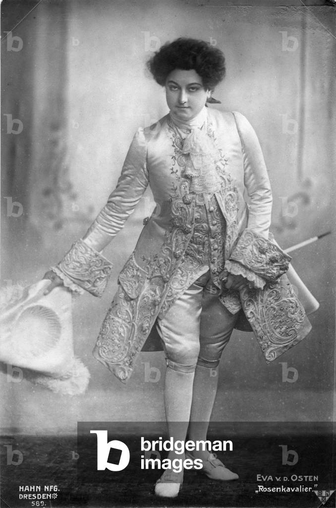 Eva von der Osten as Octavian in Der Rosenkavalier