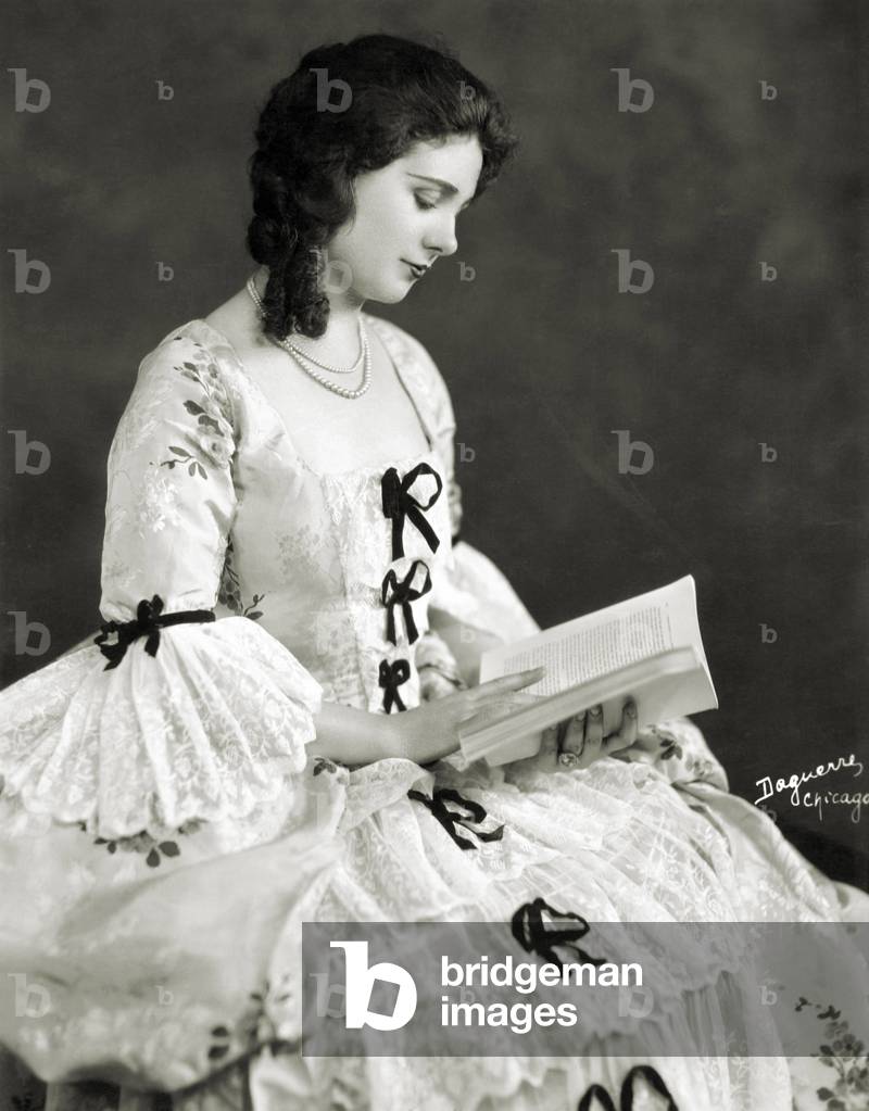 Margherita Salvi, as Norina in Gaetano Donizetti' s opera 'Don Pasquale'