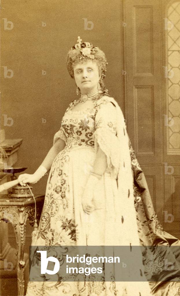 Offenbach's 'La Grande-Duchesse de Gérolstein' (opéra-bouffe) with Hortense Schneider who created the title-role at the Variétés, Paris, in 1867