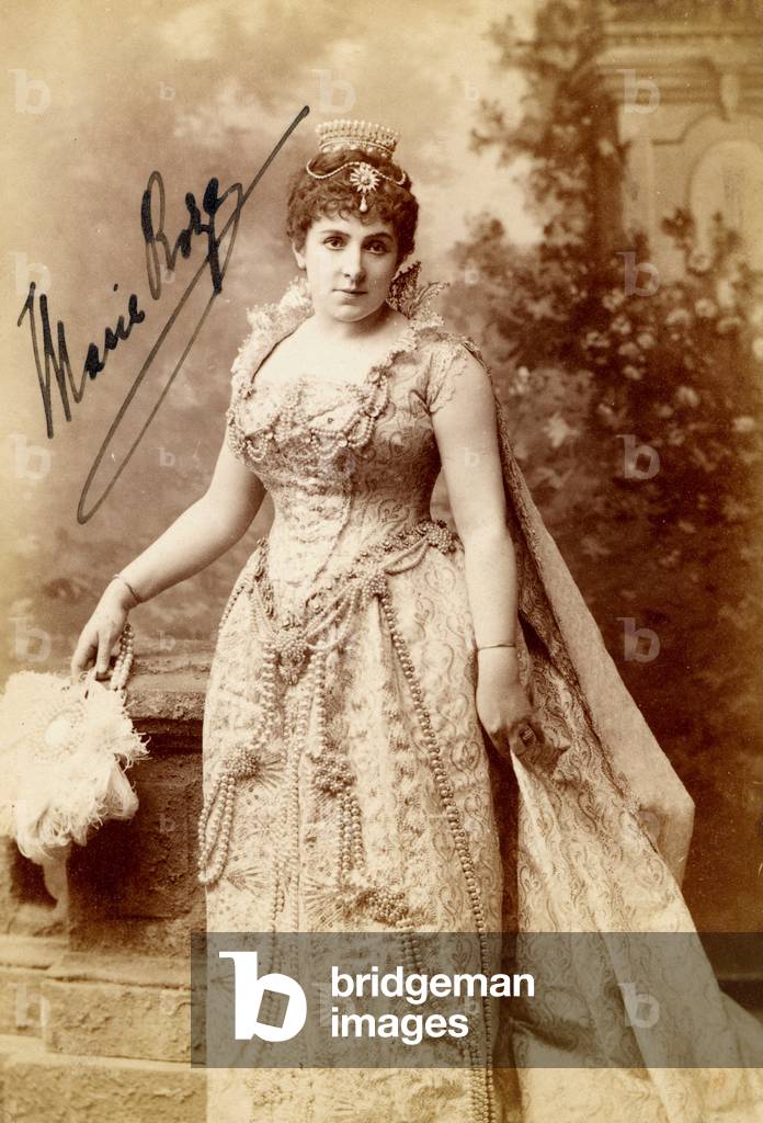 Marie Roze - French soprano - as Massenet's 'Manon'