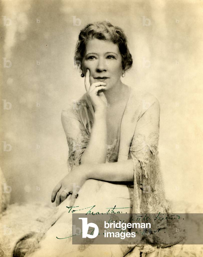 Signed photo of Dame Marie Tempest