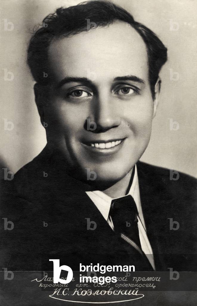 KOZLOVSKY, I - portrait Russian tenor b