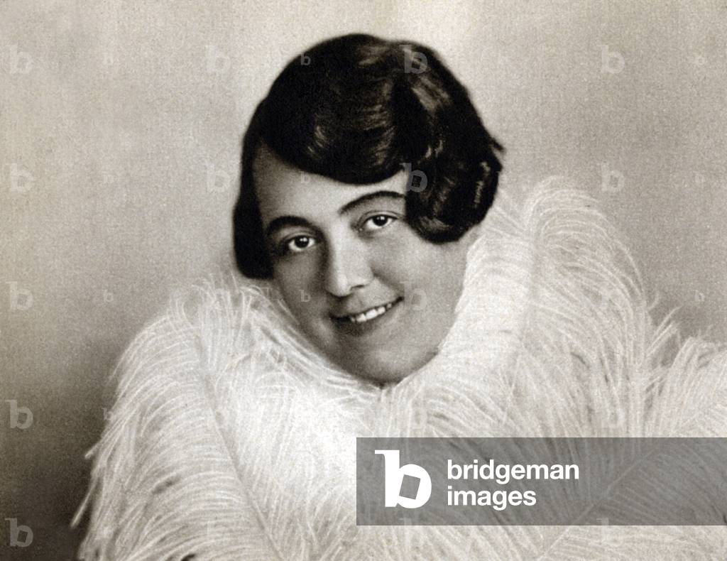 Emmy Bettendorf - portrait of the German soprano 16 July 1895 - 20 October 1963
