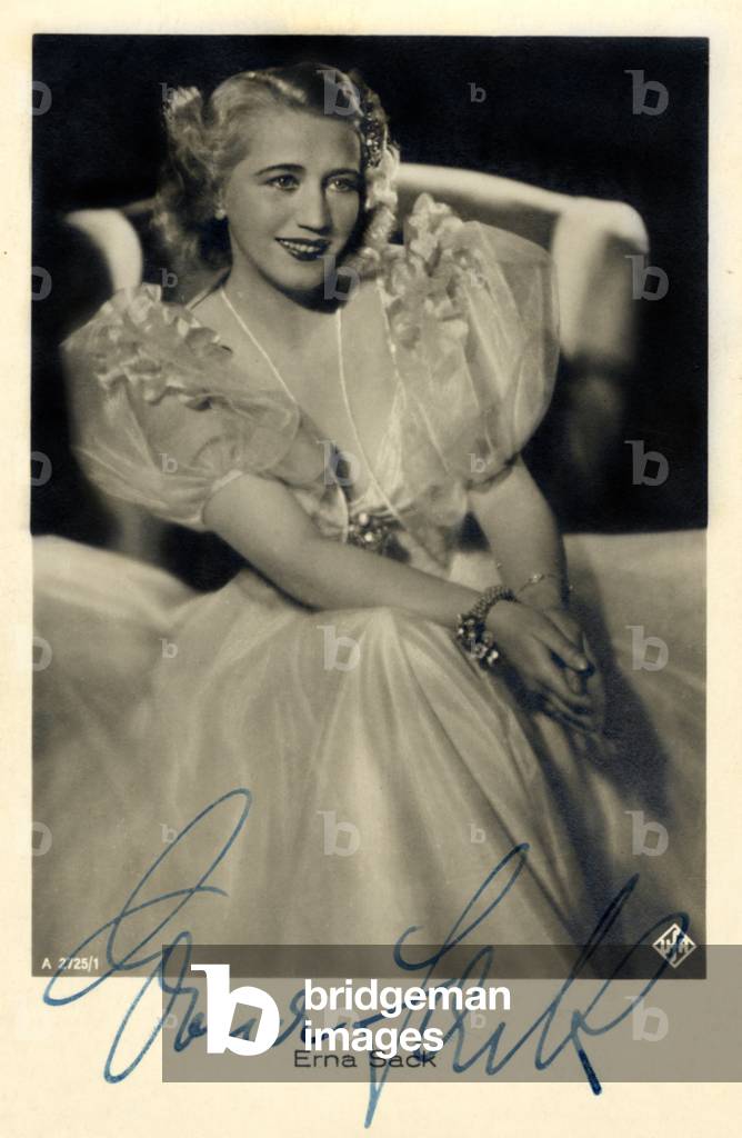 Erna Sack in the 1930s