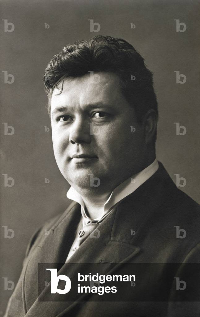 Peter Lordmann - portrait of the German bass 22 March 1874 - 27 January 1955