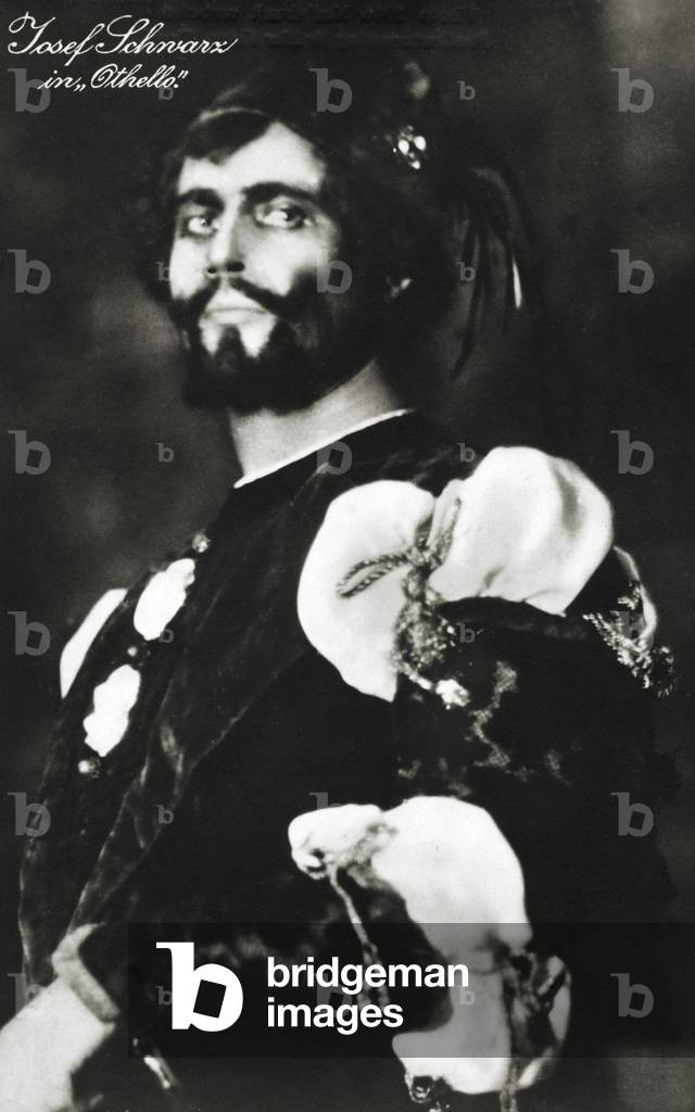 Josef Schwarz in Gioacchino Rossini 's opera 'Otello'