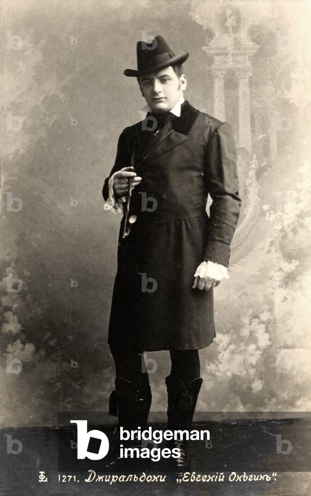 Eugenio Giraldoni in Tchaikovsky's 'Eugene Onegin' in title-role