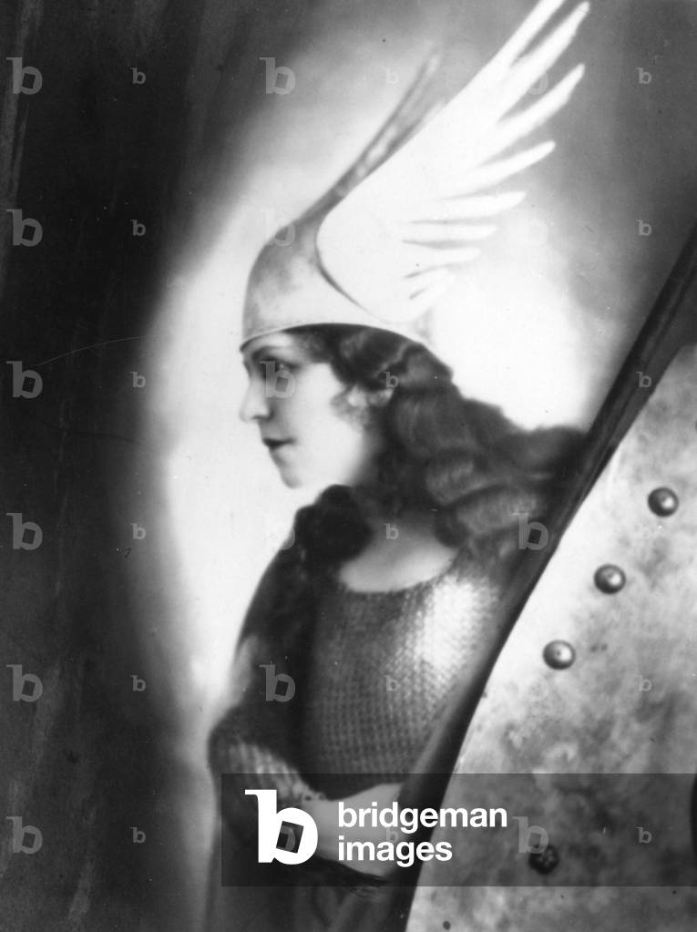 Frida LEIDER as  Brunnhilde -  Brunhilde in Richard Wagner 's 'Ring Cycle' - 'Der Ring des Nibelungen', at Bayreuth