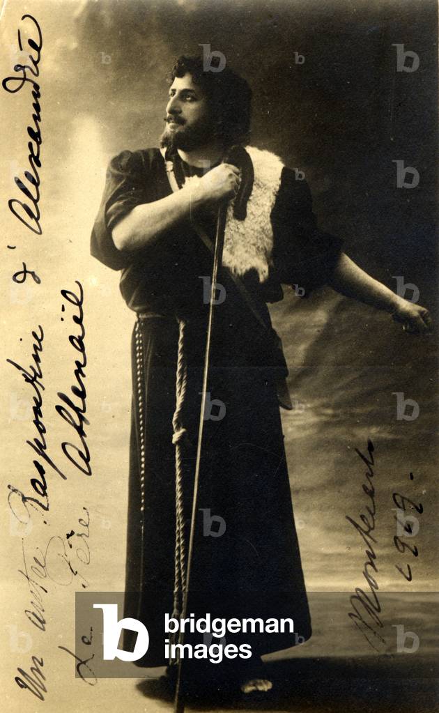 Mattia Battistini in Massenet's 'Thais' as Monk le Pere