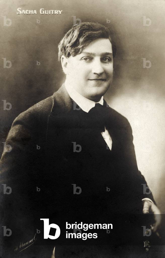 Sacha Guitry - portrait - French actor, director and playwright 21 February 1885 - 24 July 1957