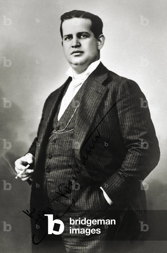 Fritz Vogelstrom - portrait of the German tenor 1882-1963