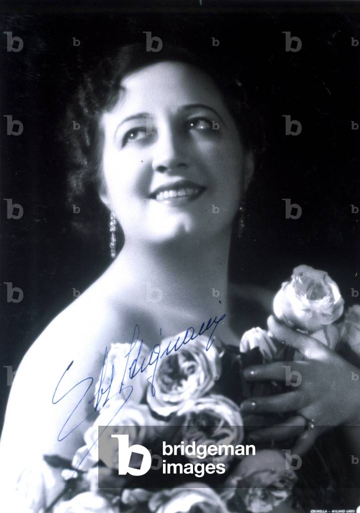 STIGNANI, Ebe - portrait 1930-32 Portrait by Crimela Studio                                  Italian mezzo 1904-1974