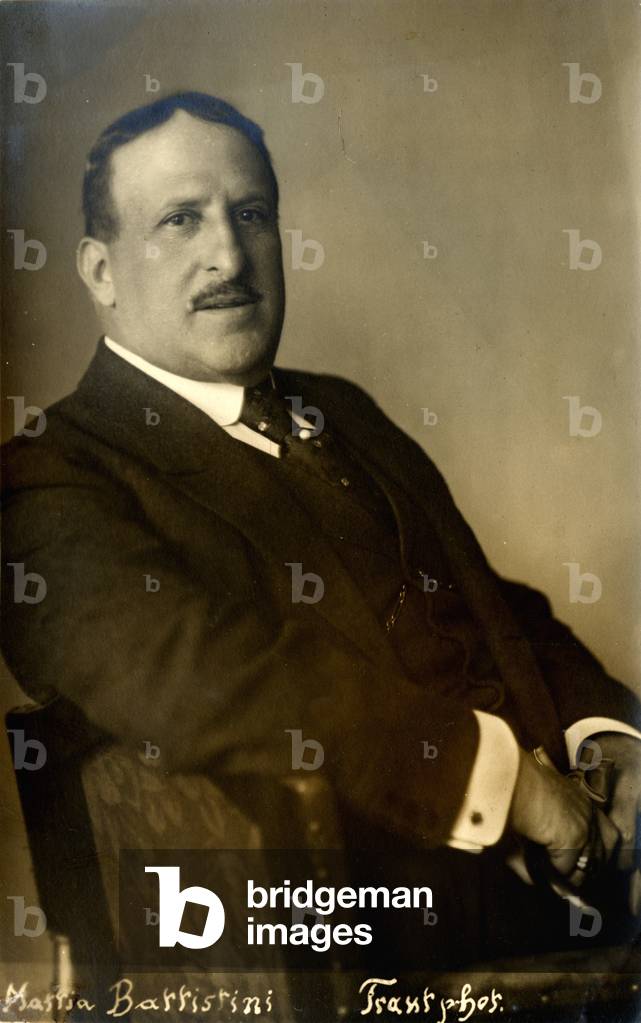 Mattia Battistini Italian baritone, 1856-1928