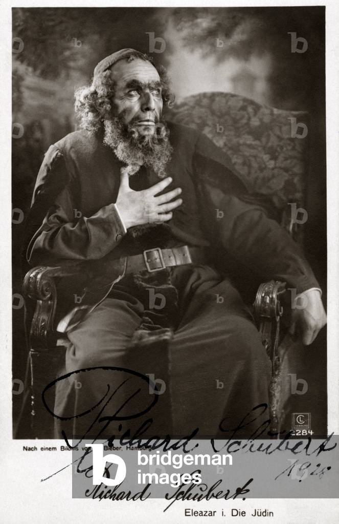 Richard Schubert as Eléazar in Halévy 's opera La Juive (The Jewess)