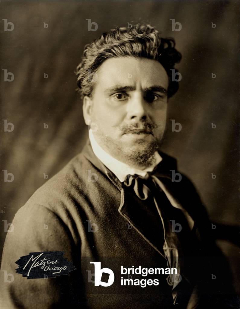 Aristodemo Giorgini as Rodolfo in 'La Bohème' by Puccini