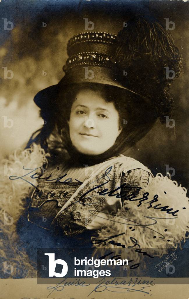Luisa Tetrazzini, 1910 Italian soprano 1871-1940