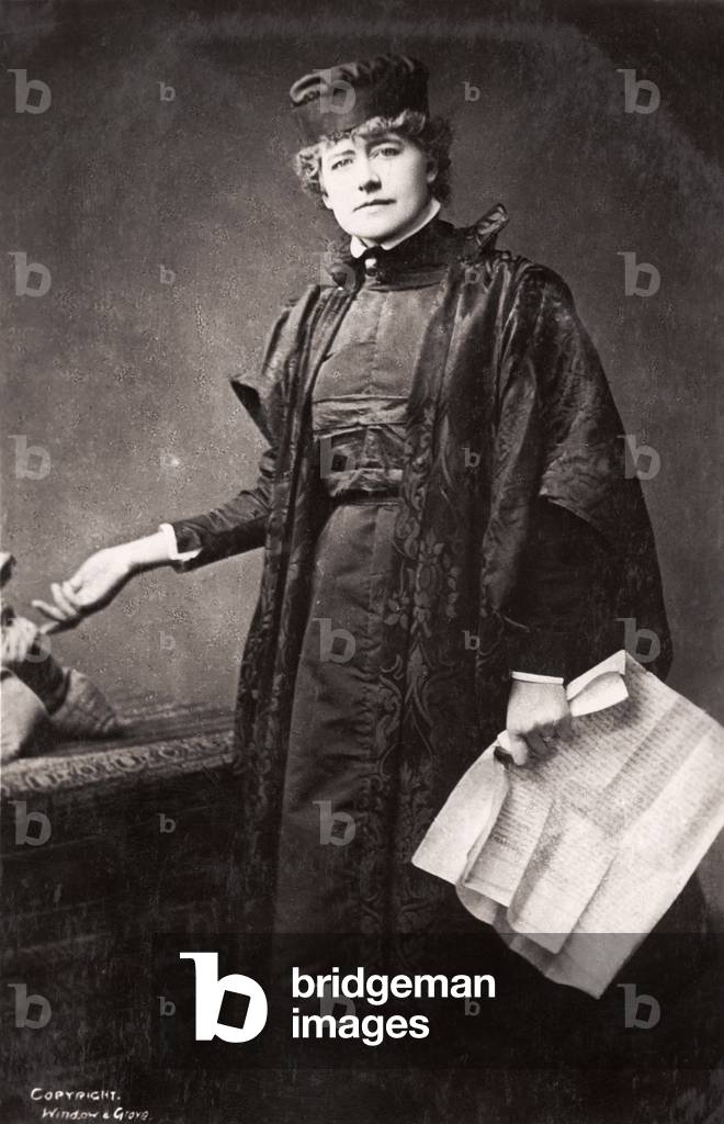 Ellen Terry - portait as Portia in Shakespeare 's play  'The Merchant of Venice' - British actress 27 February 1847 - 21 July 1928