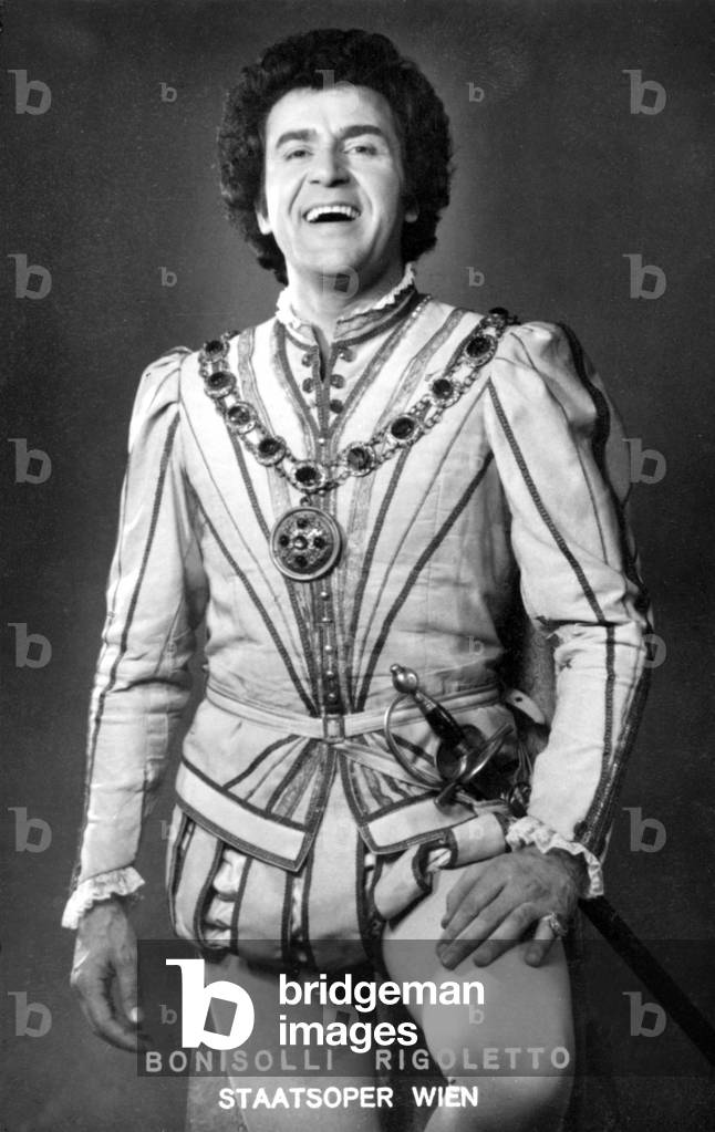 Franco Bonisolli in as the Duke in Rigoletto by Verdi