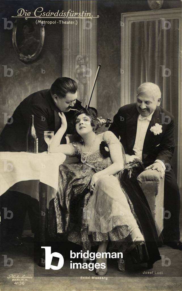 Emmerich Kalman's operetta Die Csardasfurstin
