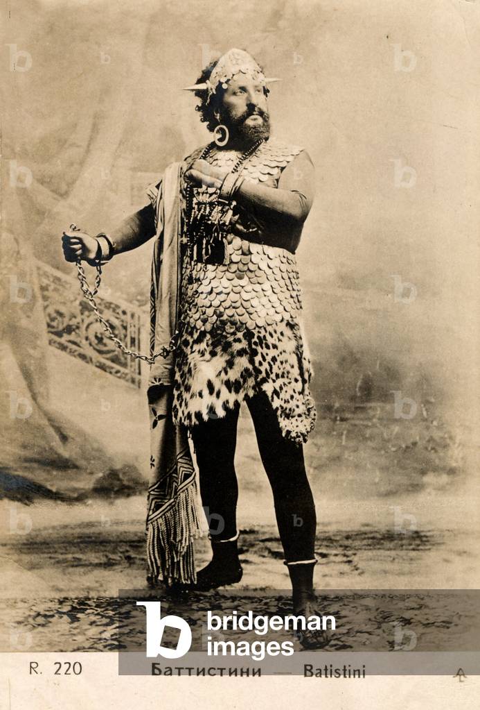 Mattia Battistini in Verdi's 'Aida' as Amonasro