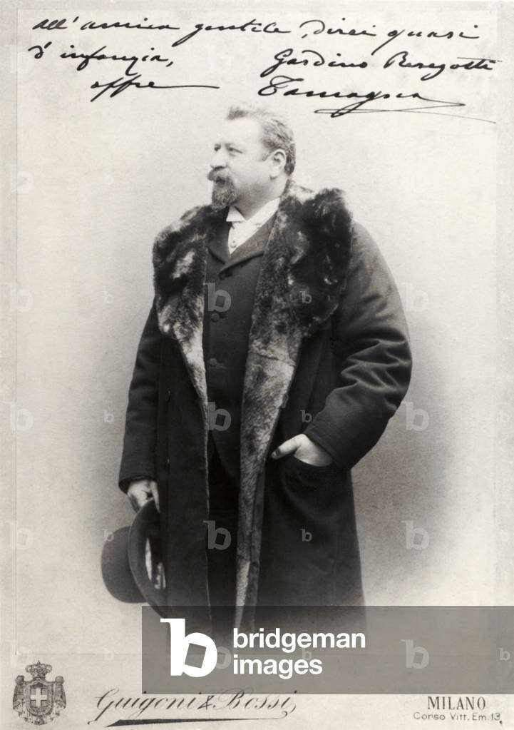 Francesco Tamagno Signed photograph