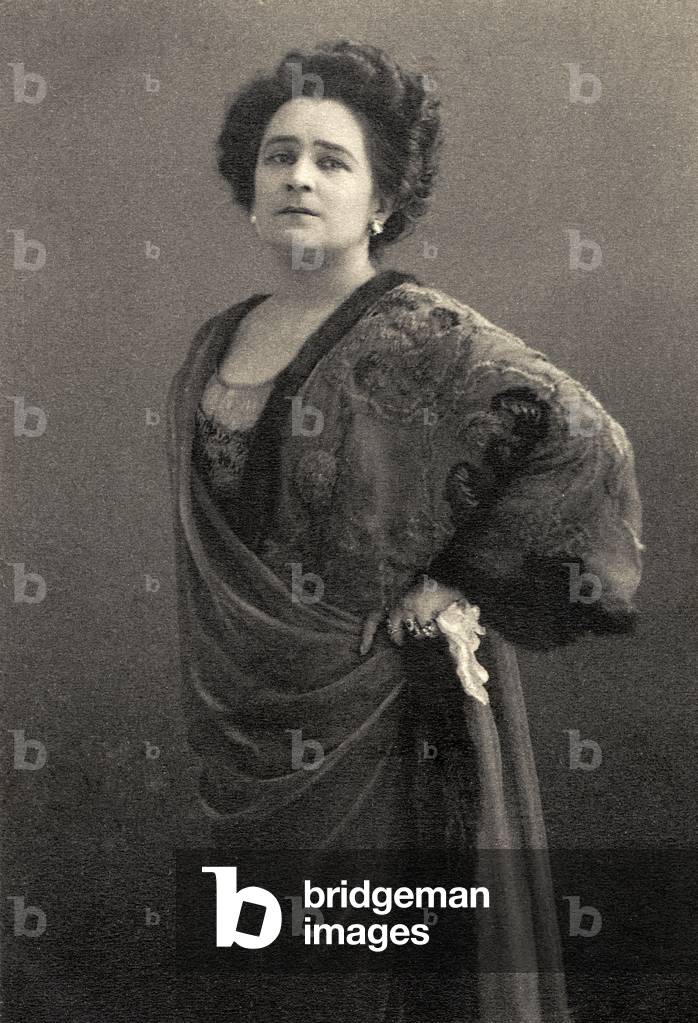 Olgar Knipper-Checkov as Gile in Knut Hamsun's play 'In the Claws of Life' at the Moscow Little Art Theatre- Russian actress - 1870-1959 - Anton Chekhov 's wife