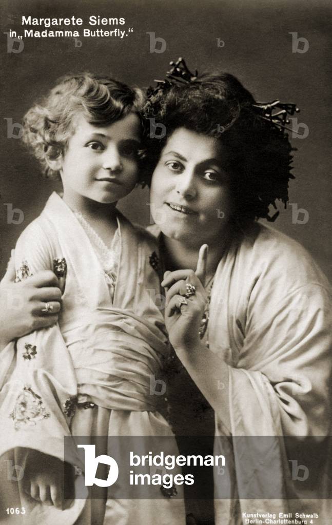 Margarete Siems in Giacomo Puccini 's opera 'Madama Butterfly'