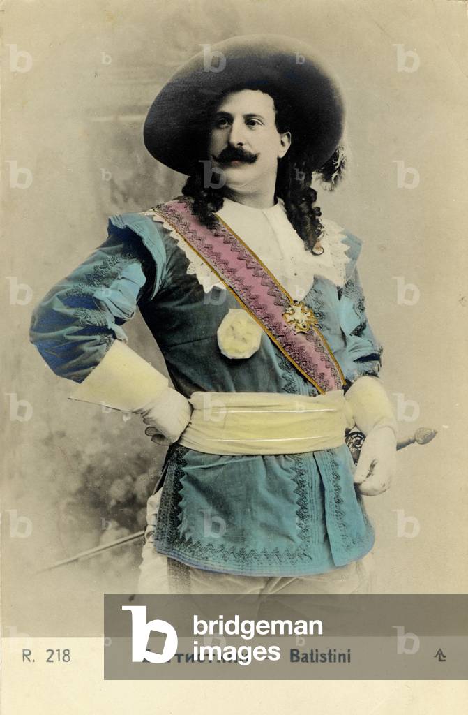 Mattia Battistini as Cheuvreuse in Donizetti's 'Maria di Rohan'
