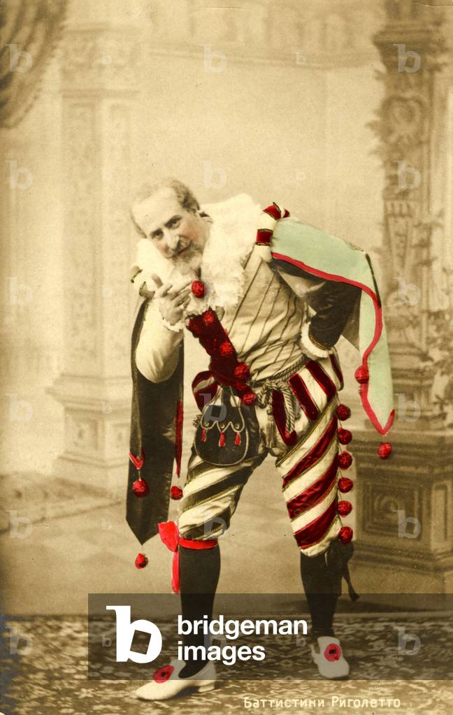 Mattia Battistini in Verdi's 'Rigoletto' in title-role