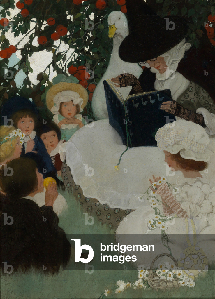 Mother Goose, 1906 (oil on canvas)