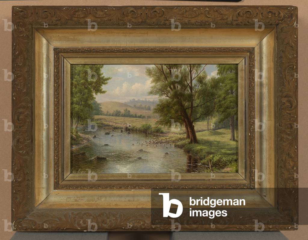 Pyle's Ford, 1896 (oil on canvas)